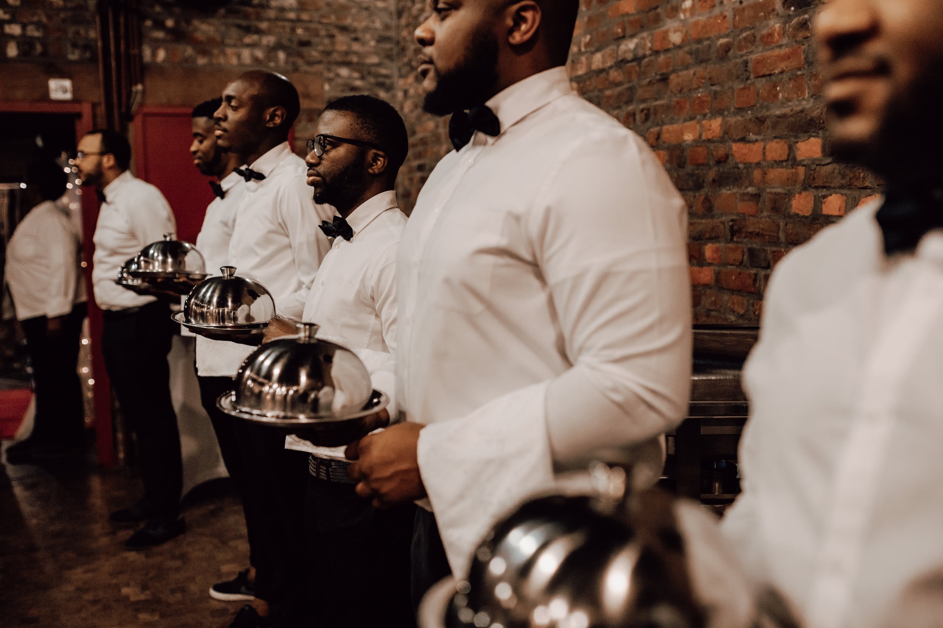 Équipe de service en salle
